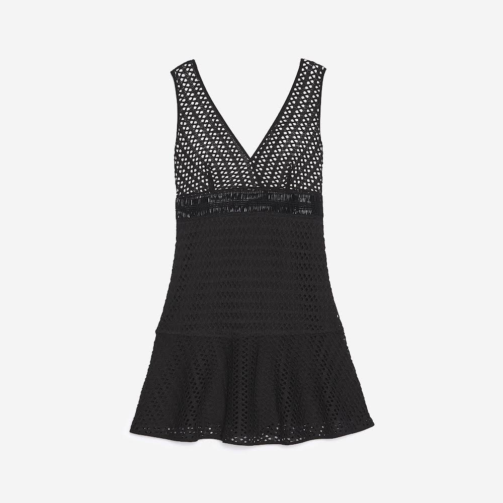 Sandro black dress